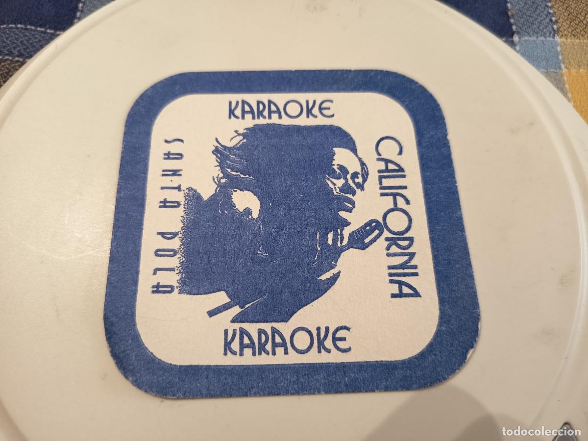 Otros art&iacute;culos de coleccionismo en papel: POSAVASOS KARAOKE CALIFORNIA-SANTA POLA-ALICANTE