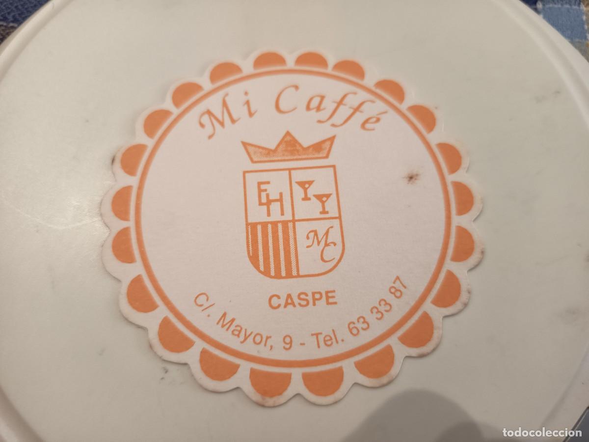 Otros art&iacute;culos de coleccionismo en papel: POSAVASOS CAFETERIA MI CAFE-CASPE-ALICANTE