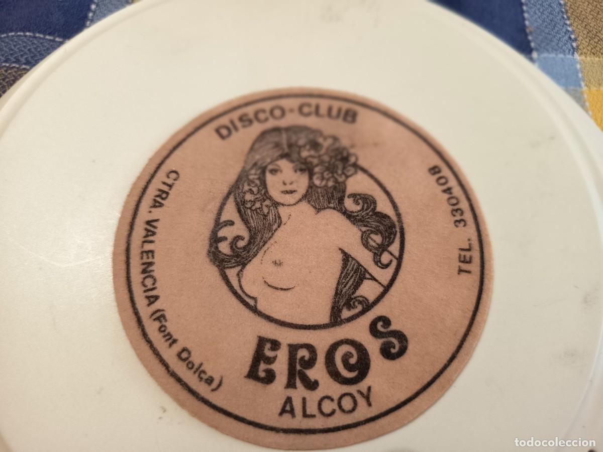 Otros art&iacute;culos de coleccionismo en papel: POSAVASOS DISCO CLUB EROS-ALCOY-ALICANTE