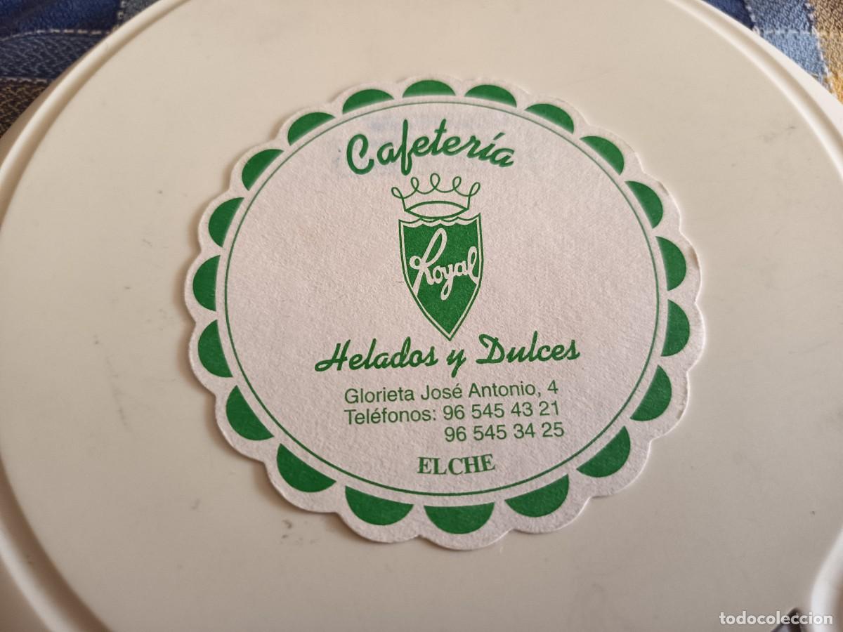 Otros art&iacute;culos de coleccionismo en papel: POSAVASOS CAFETERIA ROYAL-ELCHE-ALICANTE
