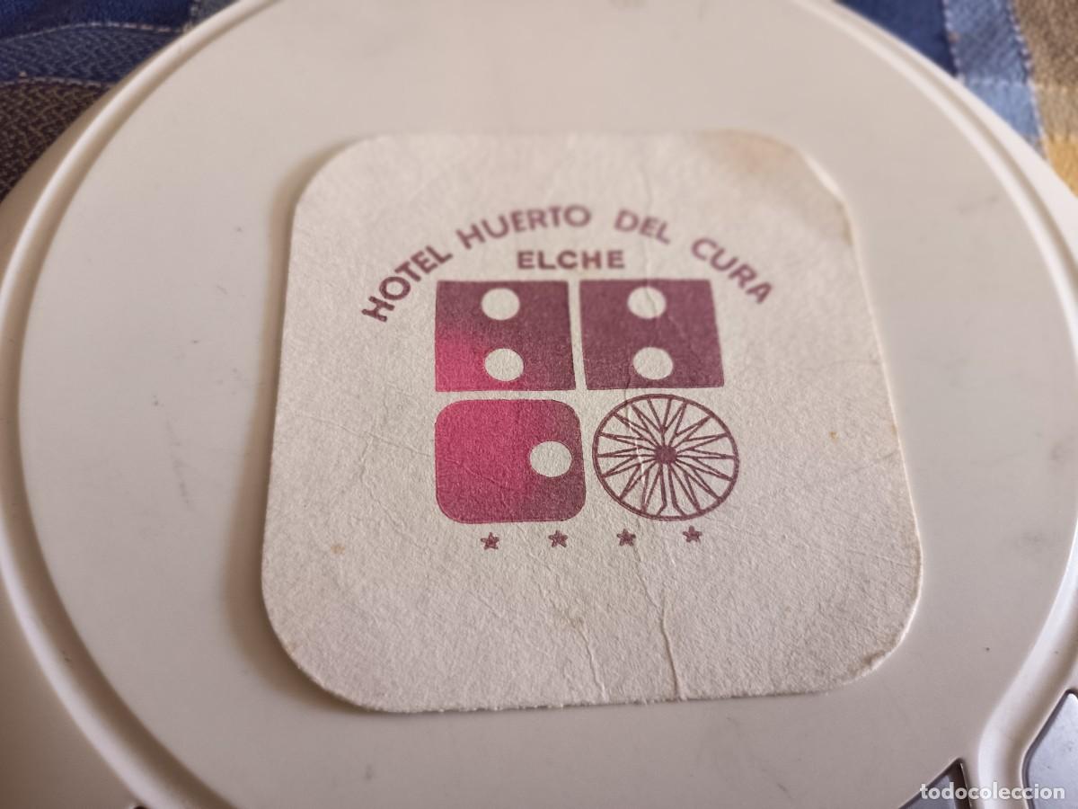 Otros art&iacute;culos de coleccionismo en papel: POSAVASOS HOTEL HUERTO DEL CURA-ELCHE-ALICANTE