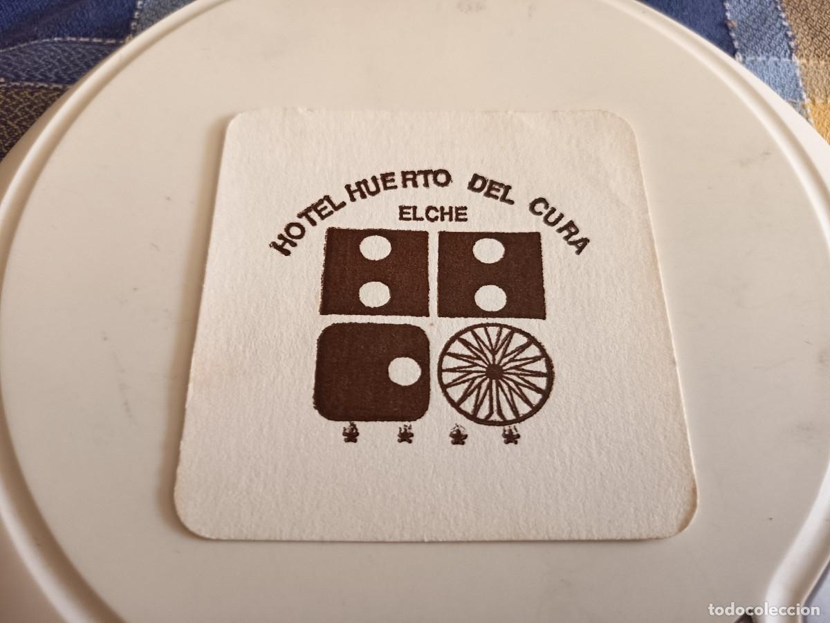 Otros art&iacute;culos de coleccionismo en papel: POSAVASOS HOTEL HUERTO DEL CURA-ELCHE-ALICANTE