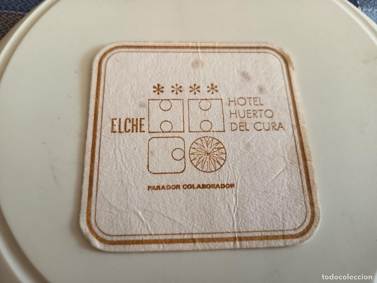 Otros art&iacute;culos de coleccionismo en papel: POSAVASOS HOTEL HUERTO DEL CURA-ELCHE-ALICANTE