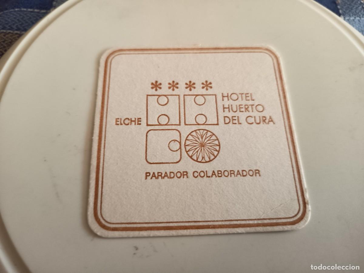 Otros art&iacute;culos de coleccionismo en papel: POSAVASOS HOTEL HUERTO DEL CURA-ELCHE-ALICANTE