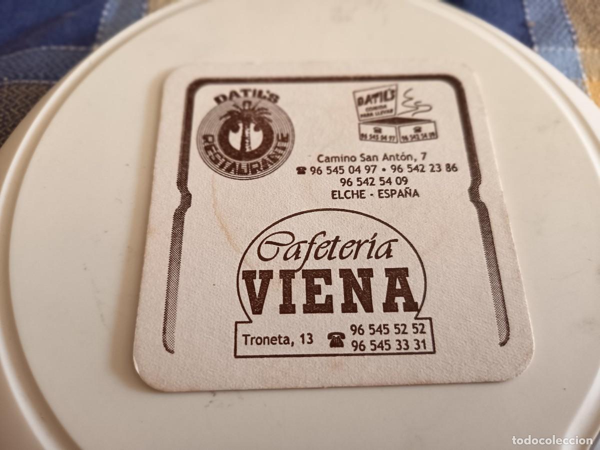 Otros art&iacute;culos de coleccionismo en papel: POSAVASOS CAFETERIA VIENA-ELCHE-ALICANTE