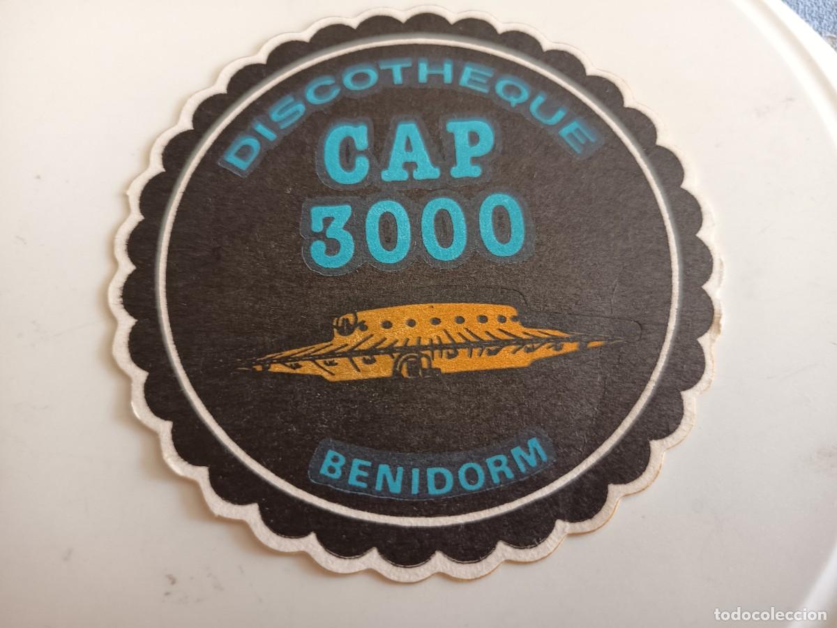 Otros art&iacute;culos de coleccionismo en papel: POSAVASOS DISCOTECA CAP 3000-BENIDORM-ALICANTE