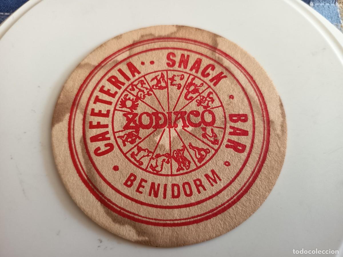Otros art&iacute;culos de coleccionismo en papel: POSAVASOS CAFETERIA ZODIACO-BENIDORM-ALICANTE