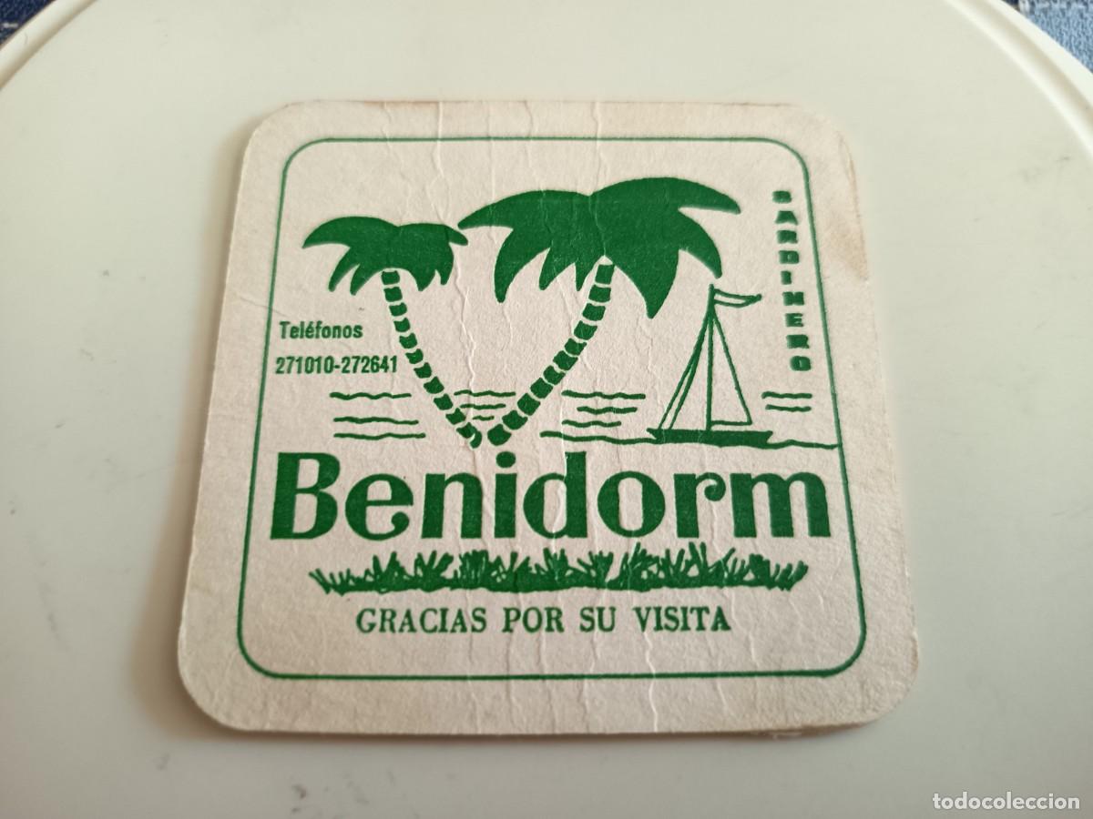 Otros art&iacute;culos de coleccionismo en papel: POSAVASOS CAFETERIA BENIDORM-SARDINERO-CANTABRIA