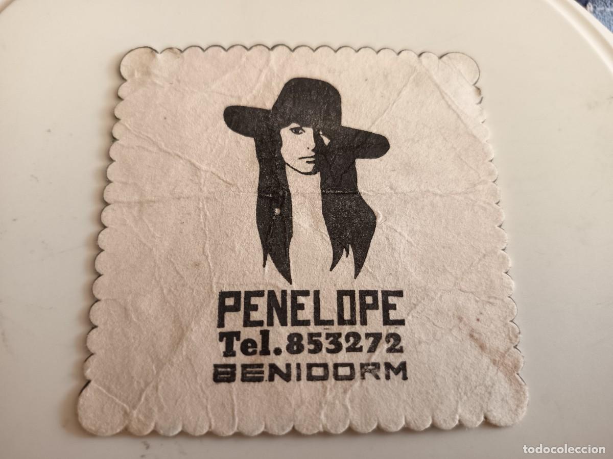 Otros art&iacute;culos de coleccionismo en papel: POSAVASOS DISCOTECA PENELOPE-BENIDORM-ALICANTE