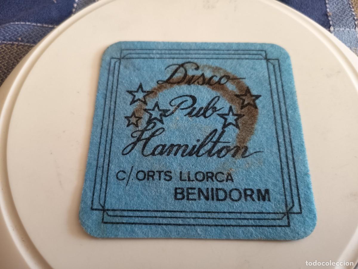 Otros art&iacute;culos de coleccionismo en papel: POSAVASOS DISCO PUB HAMILTON-BENIDORM-ALICANTE
