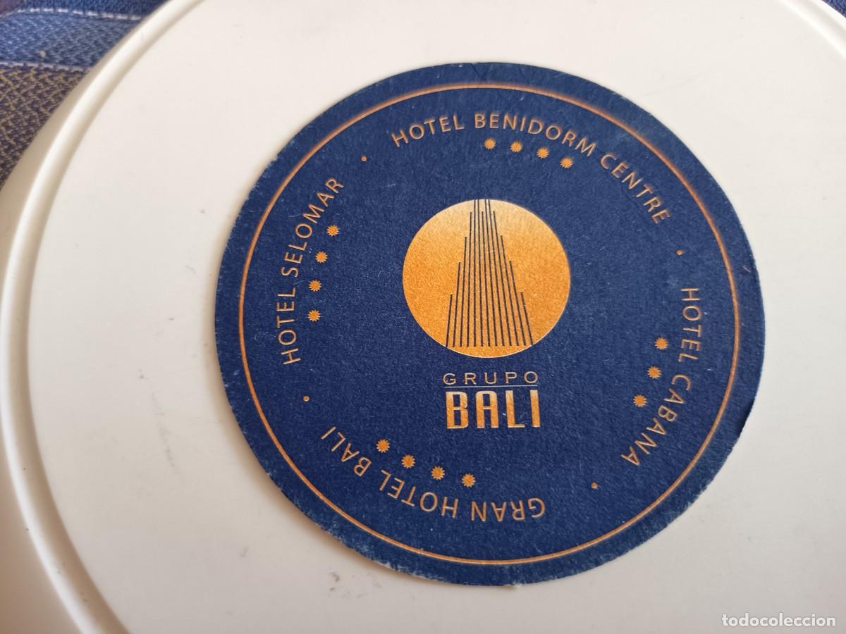 Otros art&iacute;culos de coleccionismo en papel: POSAVASOS HOTELES BALI-BENIDORM-ALICANTE