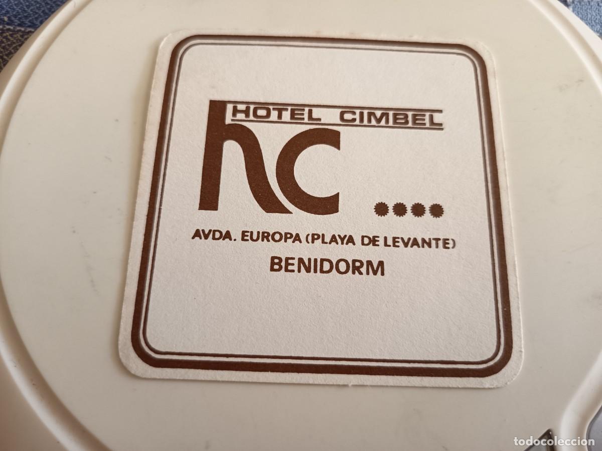 Otros art&iacute;culos de coleccionismo en papel: POSAVASOS HOTELES CIMBEL-BENIDORM-ALICANTE