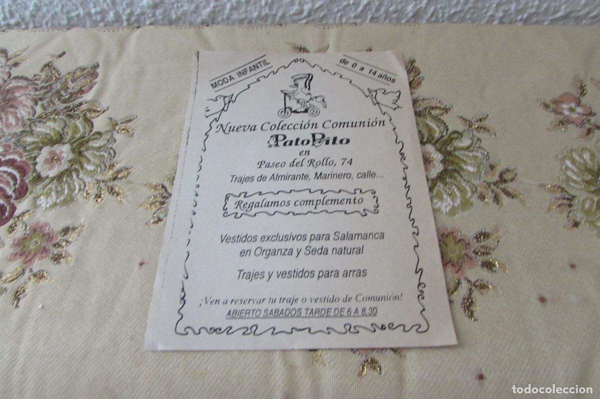 Otros art&iacute;culos de coleccionismo en papel: PAPEL PUBLICIDAD PATO PITO PASEO DEL ROLLO 74 TRAJES DE ALMIRANTE..MARINERO..COMUNIONES