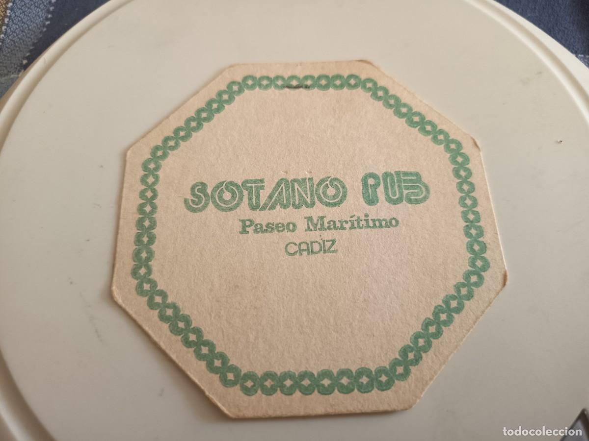 Otros art&iacute;culos de coleccionismo en papel: POSAVASOS PUB SOTANO-CADIZ