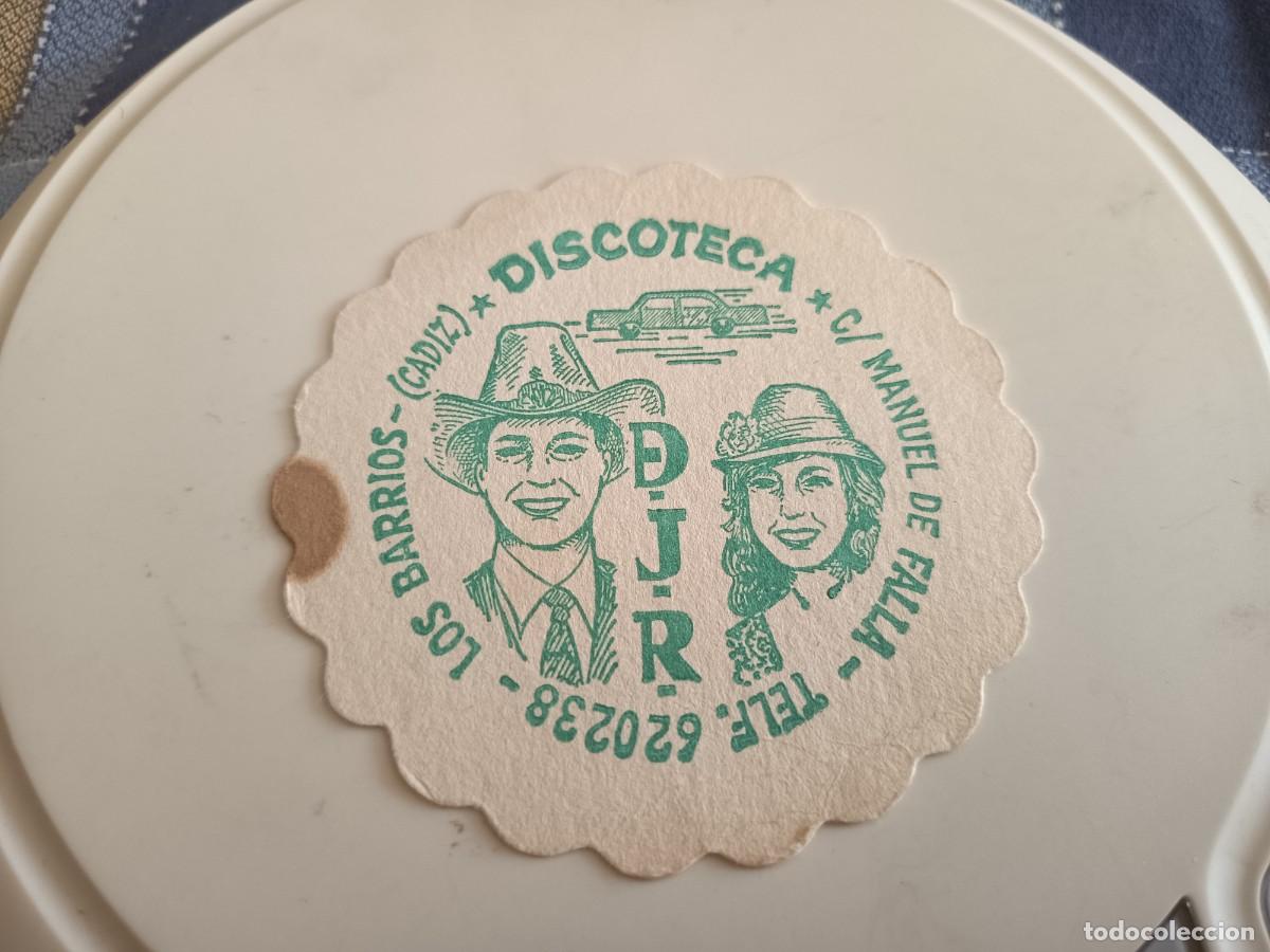 Otros art&iacute;culos de coleccionismo en papel: POSAVASOS DISCOTECA DJR-LOS BARRIOS-CADIZ