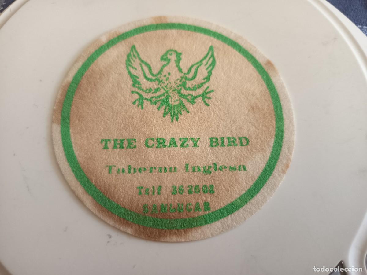 Otros art&iacute;culos de coleccionismo en papel: POSAVASOS PUB THE CRAZY BIRD-SANLUCAR-CADIZ