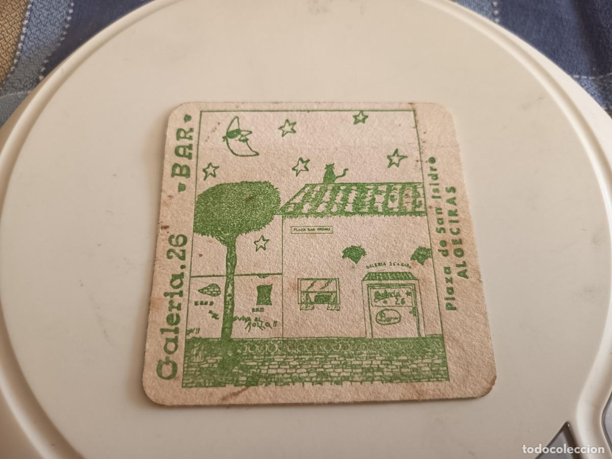 Otros art&iacute;culos de coleccionismo en papel: POSAVASOS BAR GALERIA 26-ALGECIRAS-CADIZ