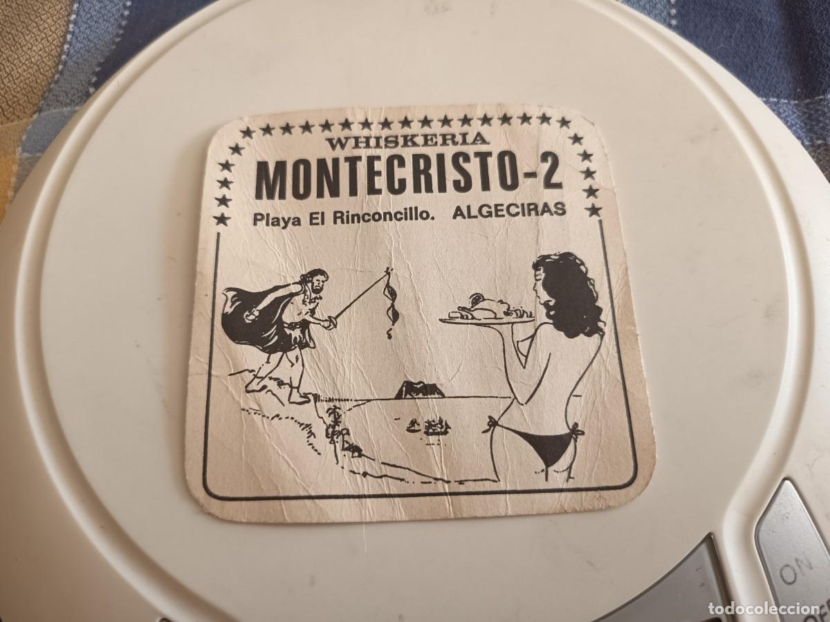 Otros art&iacute;culos de coleccionismo en papel: POSAVASOS WHISKERIA MONTECRISTO 2-ALGECIRAS-CADIZ