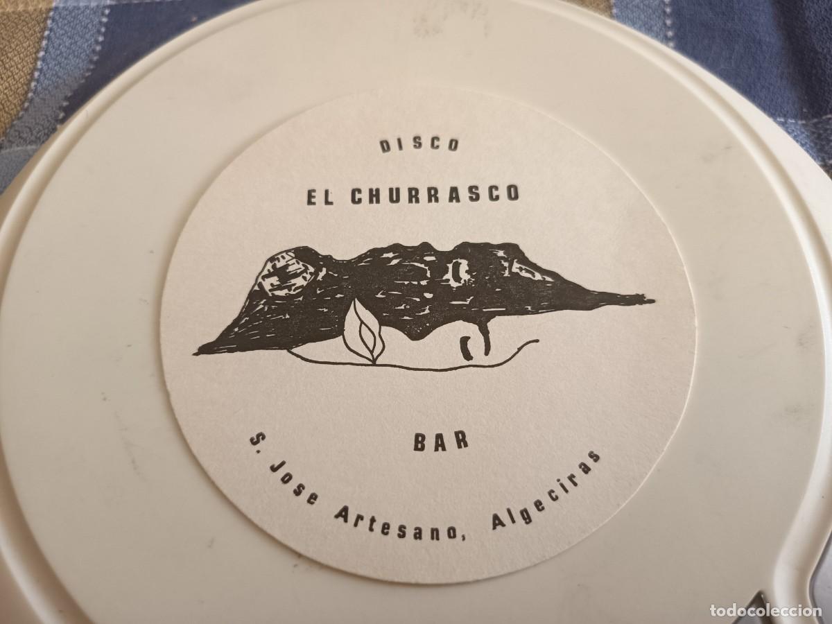 Otros art&iacute;culos de coleccionismo en papel: POSAVASOS DISCO EL CHURRASCO-ALGECIRAS-CADIZ