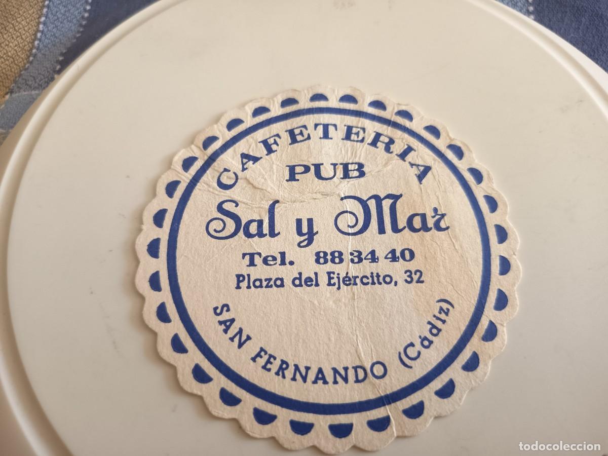 Otros art&iacute;culos de coleccionismo en papel: POSAVASOS PUB SAL Y MAR-SAN FERNANDO-ALGECIRAS-CADIZ
