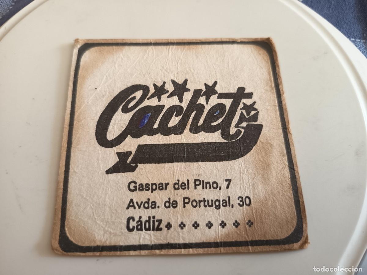 Otros art&iacute;culos de coleccionismo en papel: POSAVASOS PUB CACHET-CADIZ