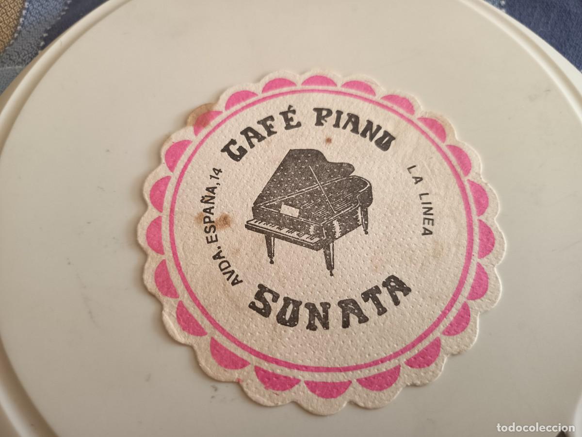 Otros art&iacute;culos de coleccionismo en papel: POSAVASOS CAFE PIANO SONATA-LA LINEA-CADIZ