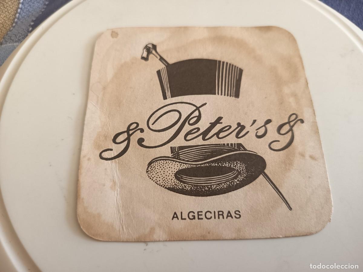 Otros art&iacute;culos de coleccionismo en papel: POSAVASOS PUB PETER'S-ALGECIRAS-CADIZ