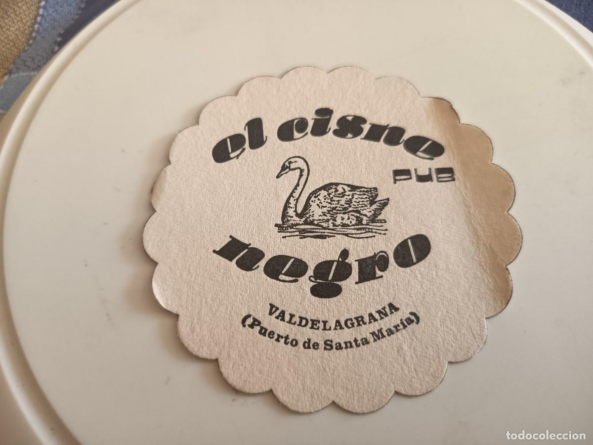 Otros art&iacute;culos de coleccionismo en papel: POSAVASOS PUB EL CISNE NEGRO-PUERTO DE SANTA MARIA-CADIZ