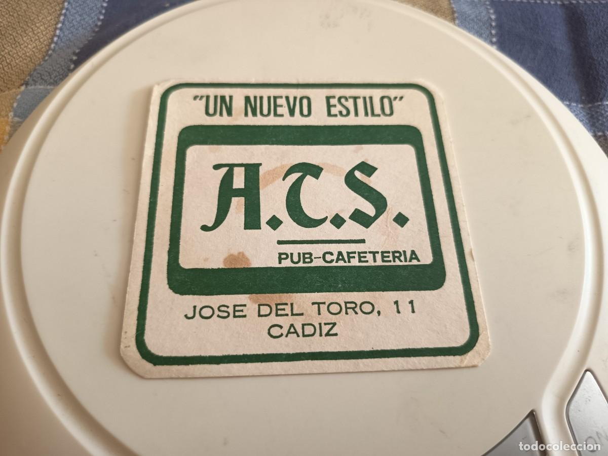 Otros art&iacute;culos de coleccionismo en papel: POSAVASOS CAFETERIA PUB ATS-CADIZ