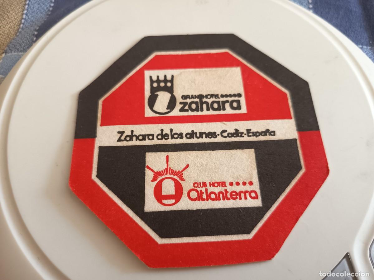 Otros art&iacute;culos de coleccionismo en papel: POSAVASOS HOTEL ATLANTERRA-HOTEL ZAHARA DE LOS ATUNES-CADIZ