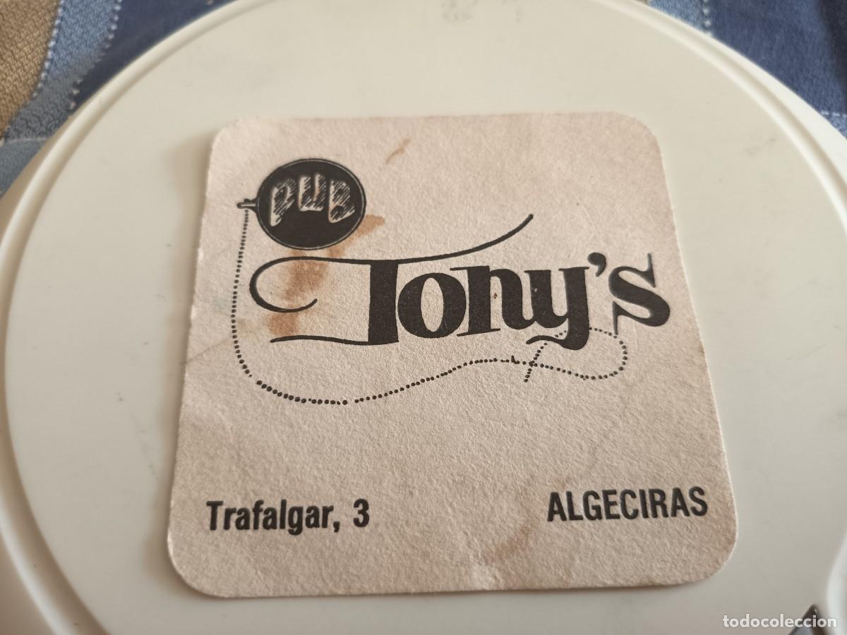 Otros art&iacute;culos de coleccionismo en papel: POSAVASOS PUB TONY'S-ALGECIRAS-CADIZ