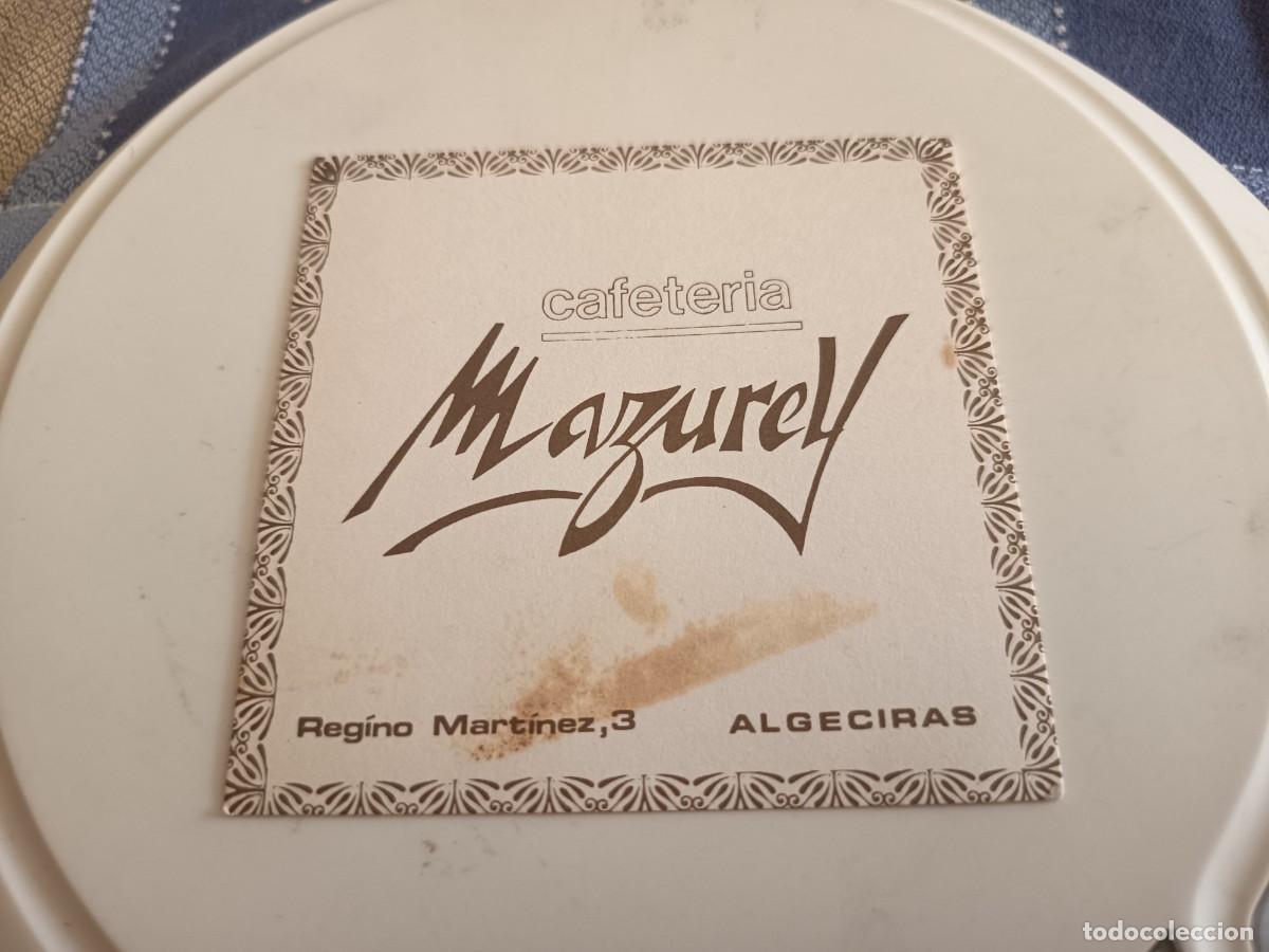 Otros art&iacute;culos de coleccionismo en papel: POSAVASOS CAFETERIA MAZUREY-ALGECIRAS-CADIZ