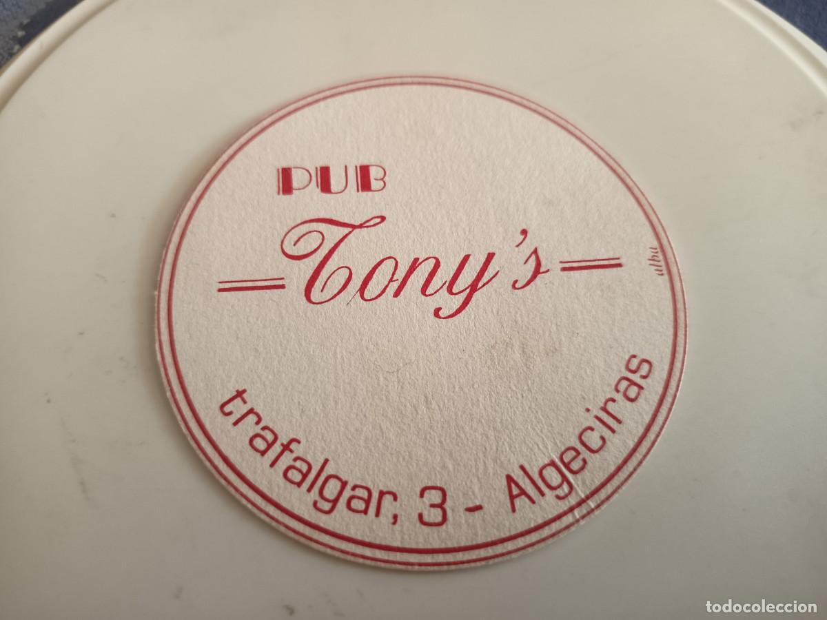 Otros art&iacute;culos de coleccionismo en papel: POSAVASOS PUB TONY'S-ALGECIRAS-CADIZ
