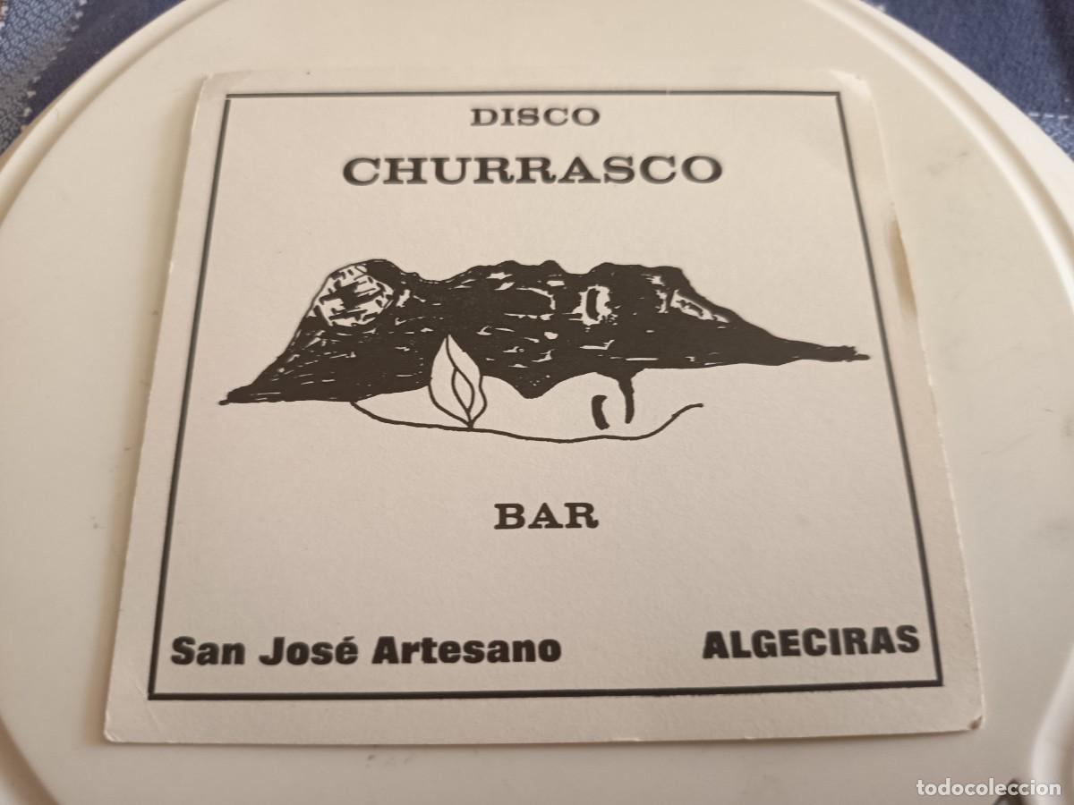 Otros art&iacute;culos de coleccionismo en papel: POSAVASOS DISCO CHURRASCO-ALGECIRAS-CADIZ