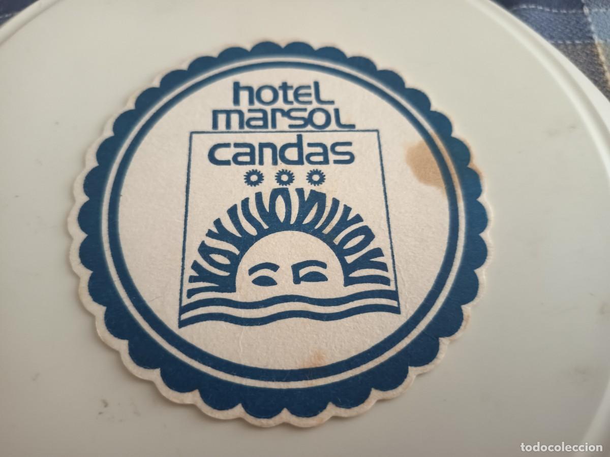Otros art&iacute;culos de coleccionismo en papel: POSAVASOS HOTEL MARSOL-CANDAS-ASTURIAS
