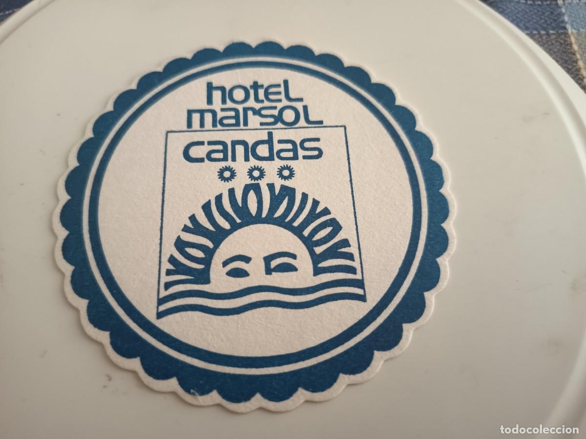 Otros art&iacute;culos de coleccionismo en papel: POSAVASOS HOTEL MARSOL-CANDAS-ASTURIAS