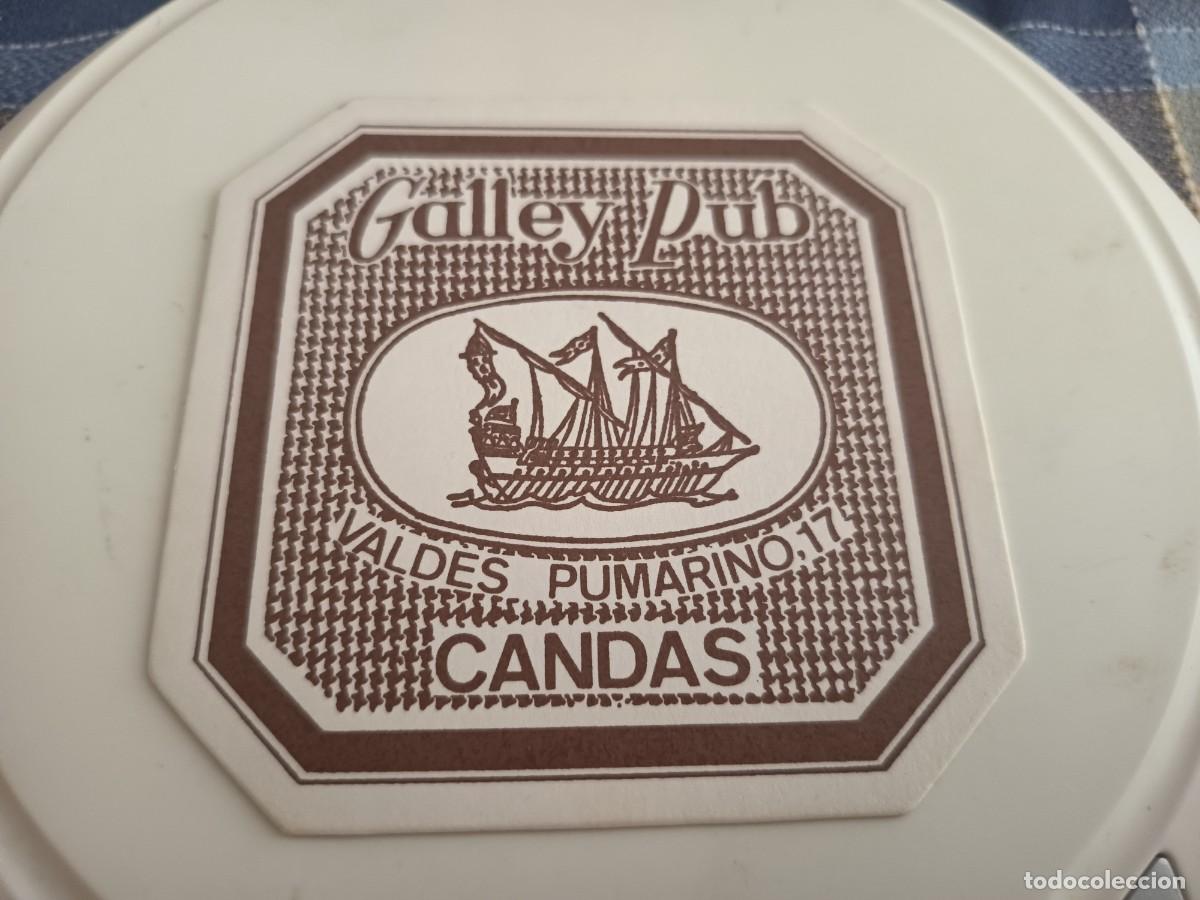 Otros art&iacute;culos de coleccionismo en papel: POSAVASOS PUB GALLEY-CANDAS-ASTURIAS