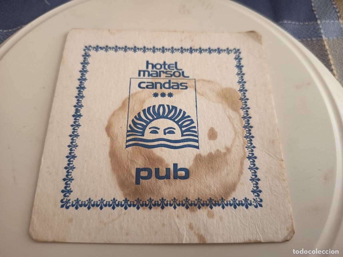 Otros art&iacute;culos de coleccionismo en papel: POSAVASOS HOTEL MARSOL-CANDAS-ASTURIAS