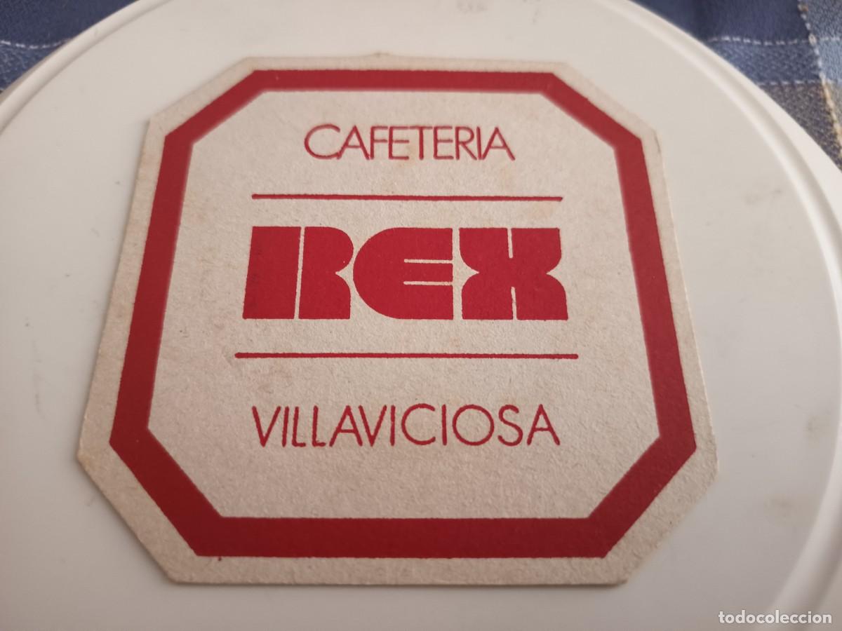 Otros art&iacute;culos de coleccionismo en papel: POSAVASOS CAFETERIA REX-VILLAVICIOSA-ASTURIAS