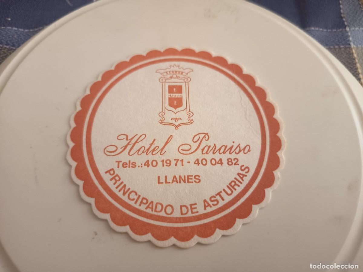 Otros art&iacute;culos de coleccionismo en papel: POSAVASOS HOTEL PARAISO-LLANES-ASTURIAS