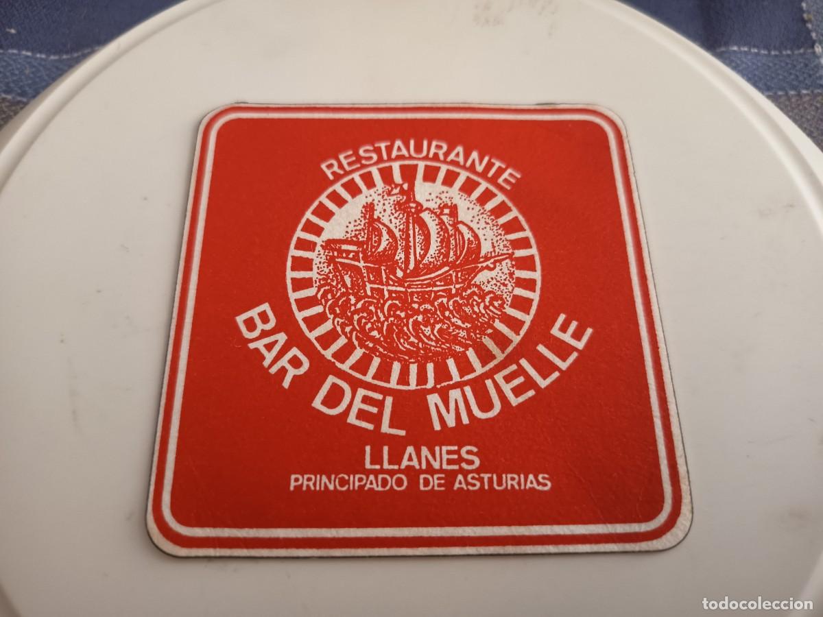 Otros art&iacute;culos de coleccionismo en papel: POSAVASOS BAR DEL MUELLE-LLANES-ASTURIAS