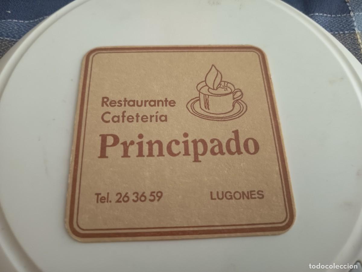 Otros art&iacute;culos de coleccionismo en papel: POSAVASOS RESTAURANTE PRINCIPADO-LUGONES-ASTURIAS