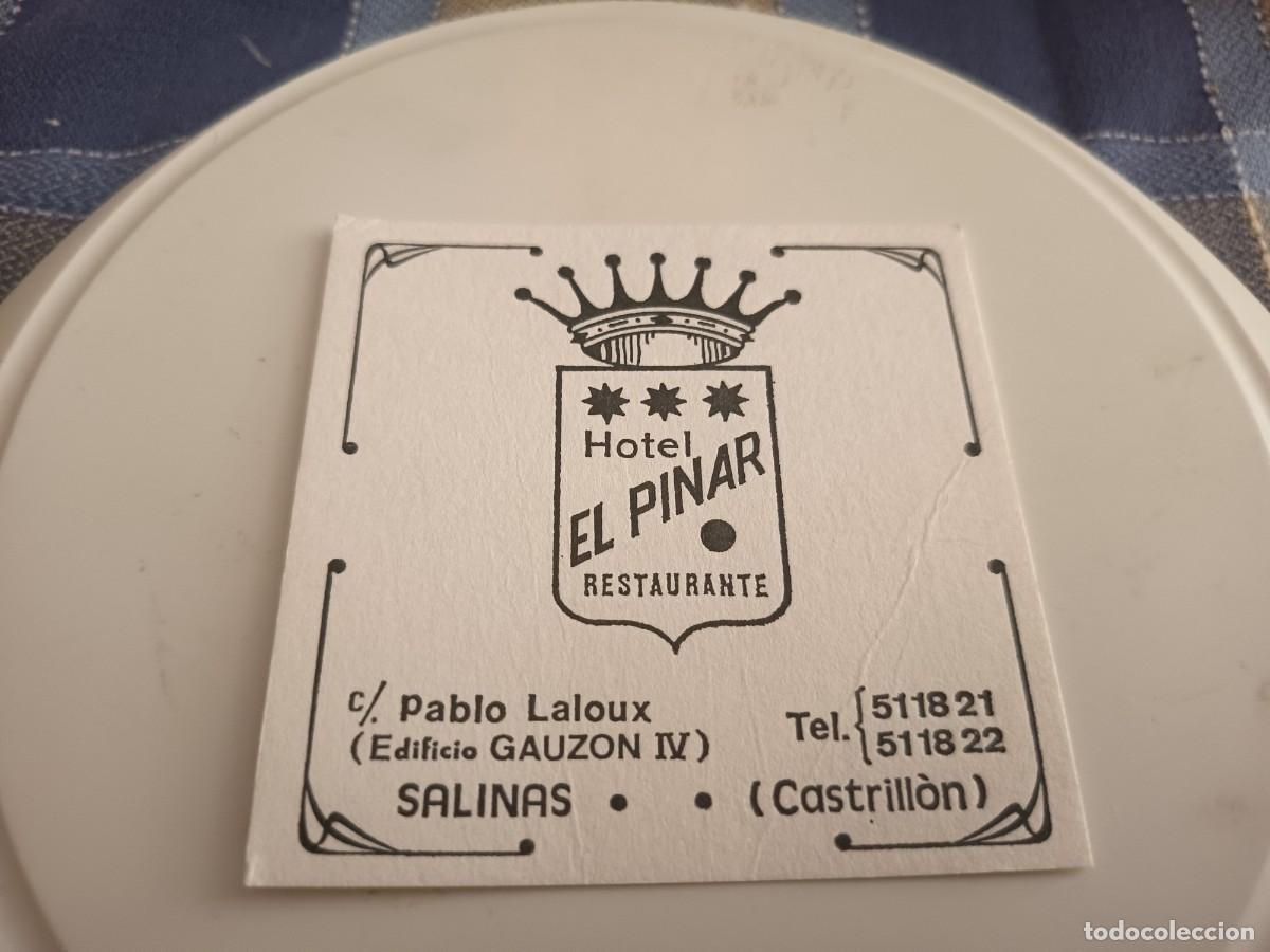 Otros art&iacute;culos de coleccionismo en papel: POSAVASOS HOTEL EL PINAR-SALINAS-CASTRILLON-ASTURIAS