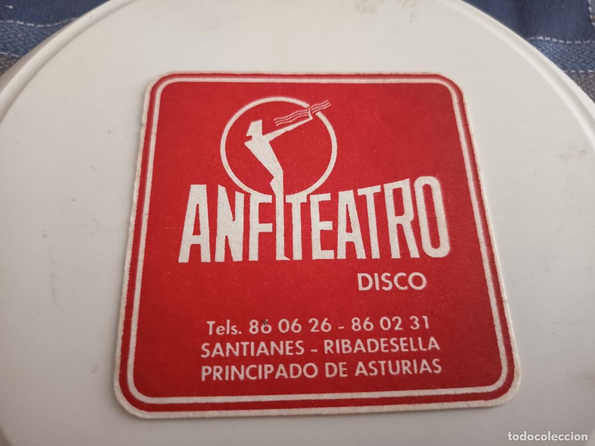 Otros art&iacute;culos de coleccionismo en papel: POSAVASOS DISCO ANFITEATRO-RIBADESELLA-ASTURIAS