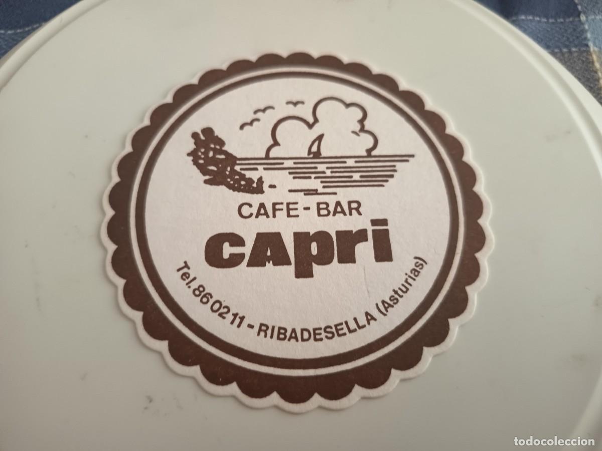 Otros art&iacute;culos de coleccionismo en papel: POSAVASOS CAFE BAR CAPRI-RIBADESELLA-ASTURIAS