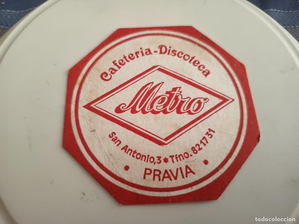 Otros art&iacute;culos de coleccionismo en papel: POSAVASOS CAFETERIA DISCOTECA METRO-PRAVIA-ASTURIAS