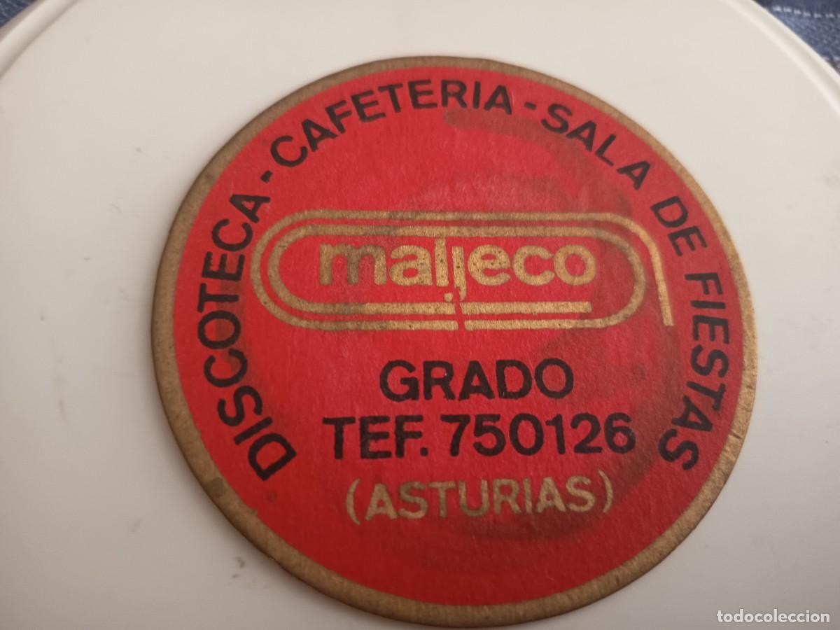 Otros art&iacute;culos de coleccionismo en papel: POSAVASOS DISCOTECA MALJECO-GRADO-ASTURIAS
