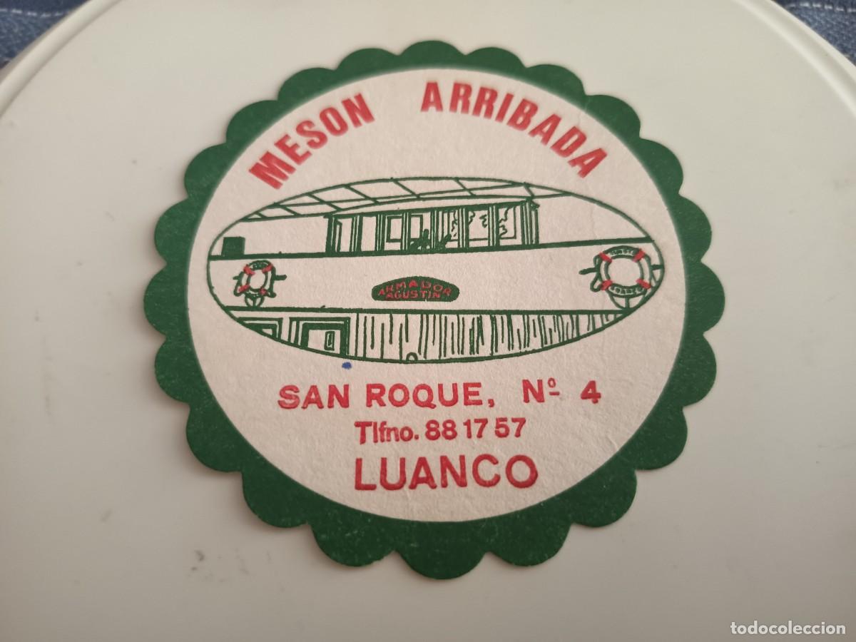Otros art&iacute;culos de coleccionismo en papel: POSAVASOS MESON ARRIBADA-LUANCO-ASTURIAS