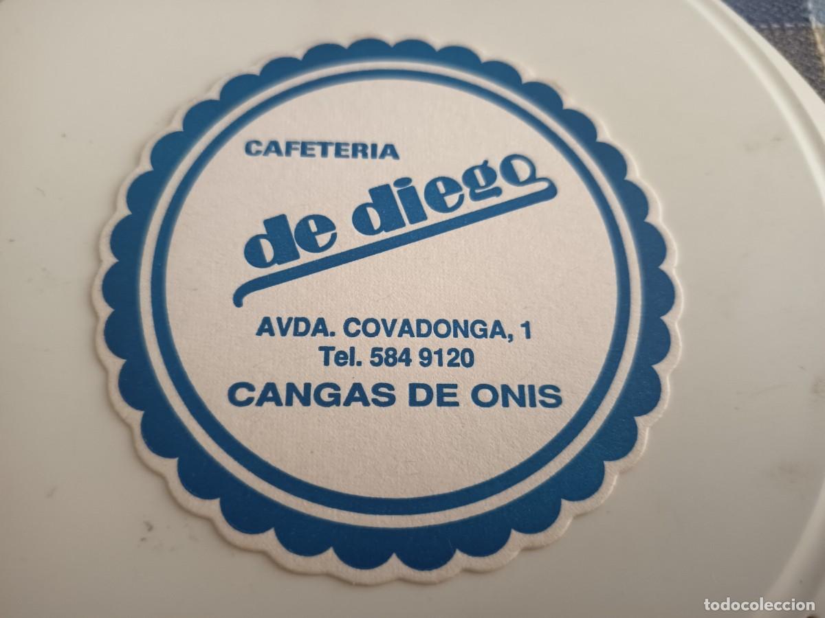 Otros art&iacute;culos de coleccionismo en papel: POSAVASOS CAFETERIA DE DIEGO-CANGAS DE ONIS-ASTURIAS