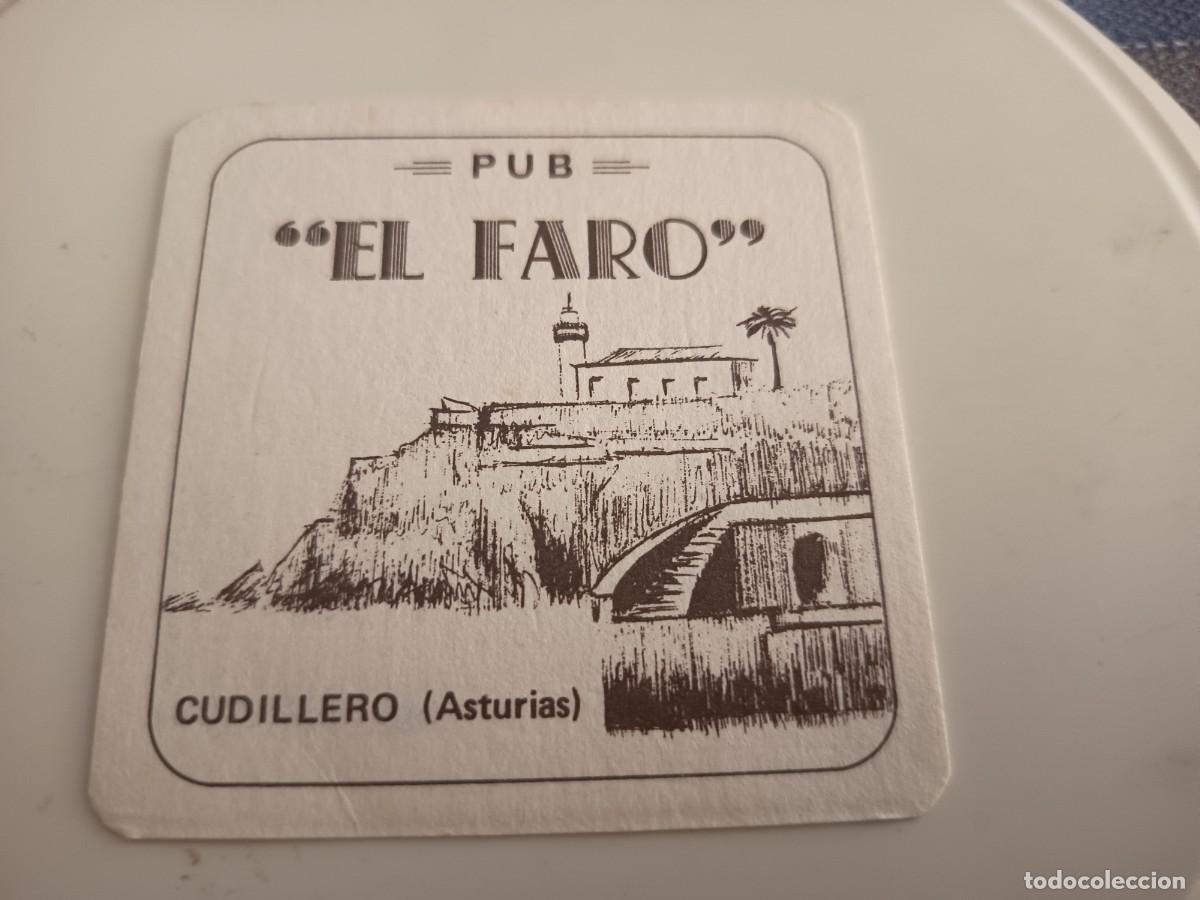 Otros art&iacute;culos de coleccionismo en papel: POSAVASOS PUB EL FARO-CUDILLERO-ASTURIAS